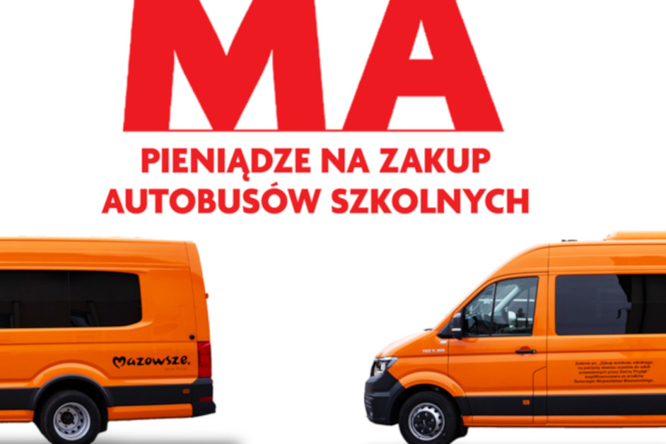 Mazowieckie: Samorząd województwa pomoże w zakupie szkolnych autobusów