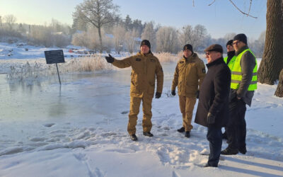 Gmina Kolno: Strażacy monitorują stan rzeki Pisa