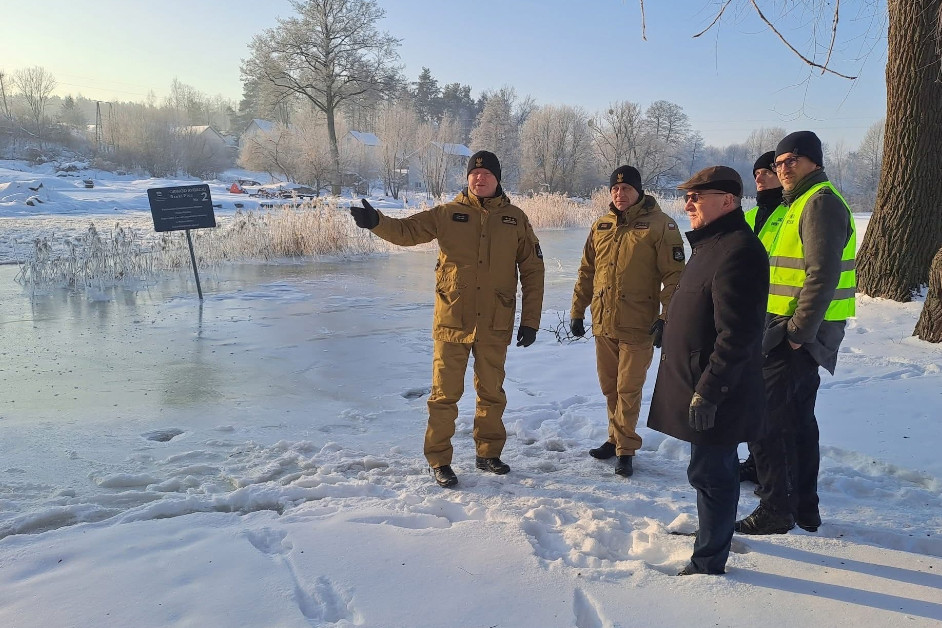 Gmina Kolno: Strażacy monitorują stan rzeki Pisa