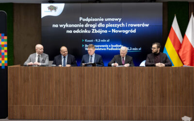 Podlaskie: Na trasie Zbójna – Nowogród powstanie ścieżka pieszo-rowerowa