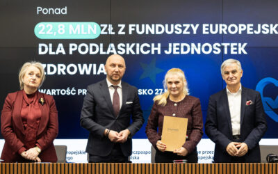 Podlaskie: 23 mln złotych z Funduszy Europejskich dla placówek medycznych
