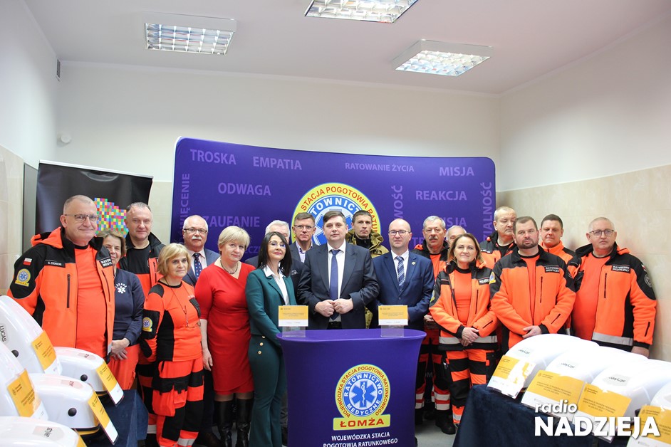 Podlaskie: Nowoczesny sprzęt medyczny trafił do grajewskiego pogotowia