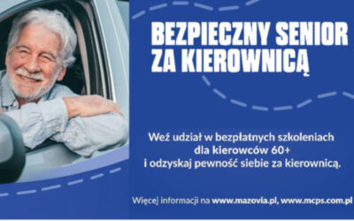 Mazowieckie: Kolejna edycja szkoleń dla kierowców 60+
