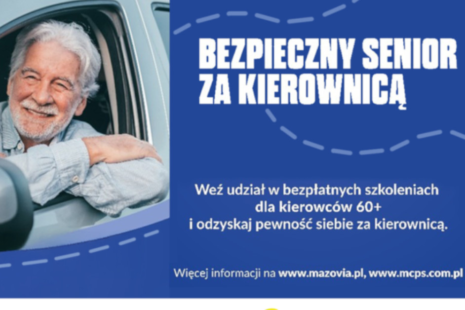 Mazowieckie: Kolejna edycja szkoleń dla kierowców 60+