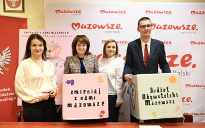 Mazowieckie: Można zgłaszać projekty do Budżetu Obywatelskiego Mazowsza