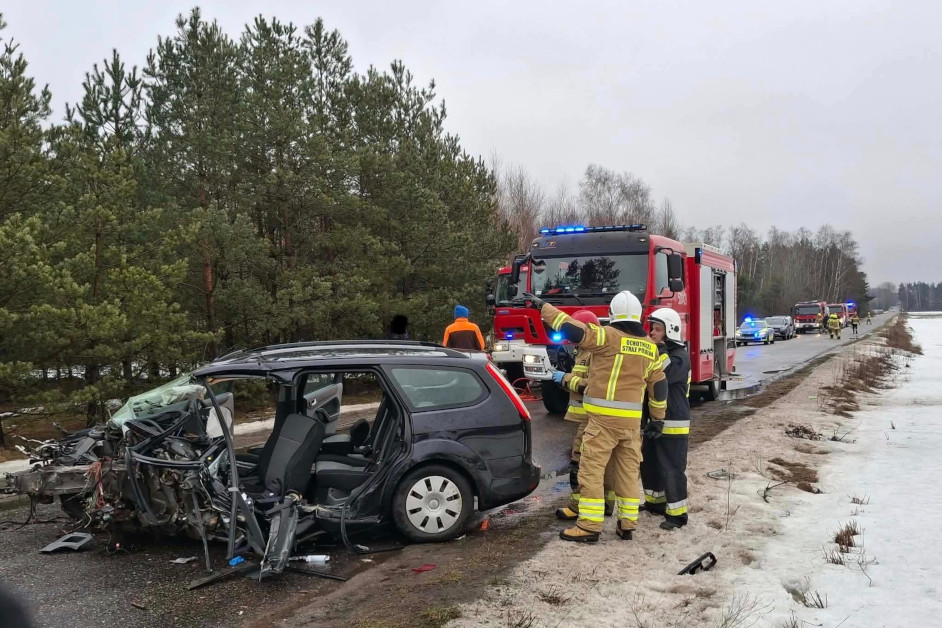 Wypadek OSP Szumowo