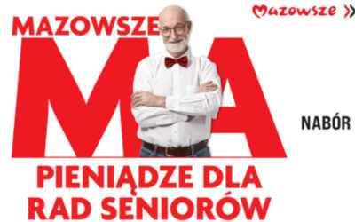 Mazowieckie: Trwa nabór do programu ,,Mazowsze dla seniorów”