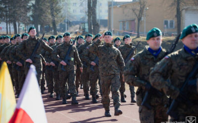 Łomża: 30 ochotników Dobrowolnej ZSW złożyło przysięgę wojskową