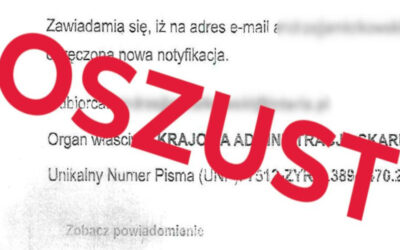 Region: Oszuści znowu podszywają się pod KAS. „Nie klikaj w żadne linki”