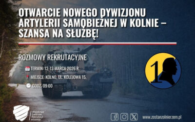 Kolno: Rekrutacja do Dywizjonu Artylerii Samobieżnej