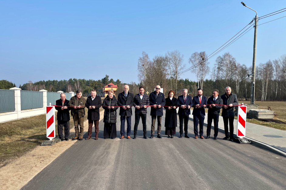 Otwarcie drogi powiat