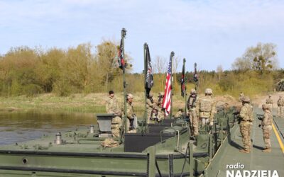 Nowogród: Przeprawa wodna wojsk w ramach ćwiczeń Saber Strike-26