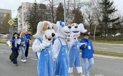 Łomża: Niebieski Marsz przeszedł ulicami miasta