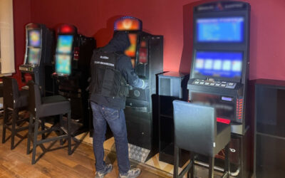 Łomża: Nielegalny salon gier zlikwidowany przez funkcjonariuszy KAS