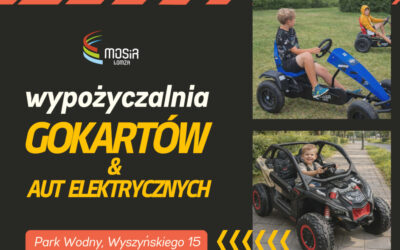 Łomża: MOSiR: Wypożyczalnia gokartów przy Parku Wodnym już czynna!