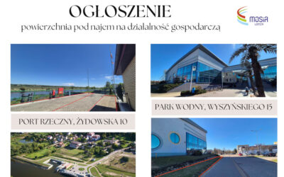 Łomża: MOSiR: Powierzchnie do wynajęcia pod działalność gastronomiczną