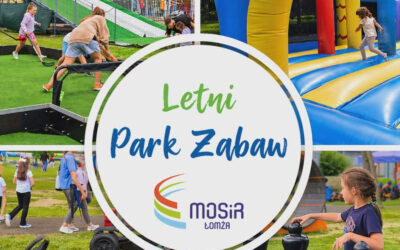 Łomża: MOSiR: Letni Park Zabaw przy Parku Wodnym w Łomży ponownie otwarty