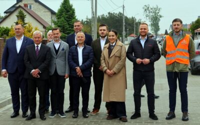Łomża: Przebudowana ul. Kalinowa oficjalnie otwarta