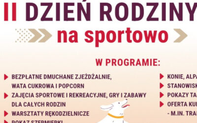 Łomża: MOSiR zaprasza na II Dzień Rodziny na sportowo