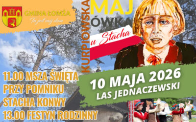 Gmina Łomża: Zaproszenie na „Kurpiowską Majówkę u Stacha”