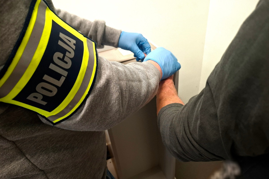 Policja zatrzymany