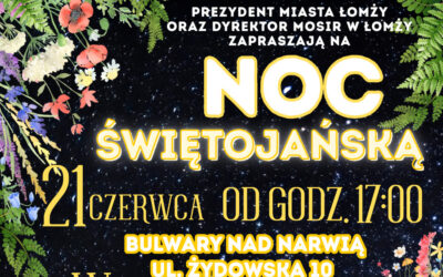Łomża: MOSiR organizuje Nadnarwiańską Noc Świętojańską
