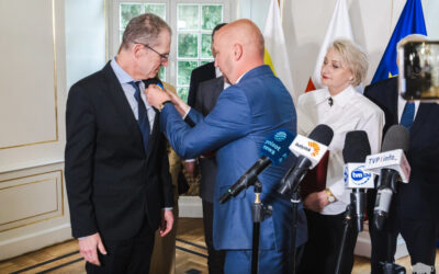 Podlaskie: Andrzej Poczobut z Odznaką Honorową Województwa Podlaskiego