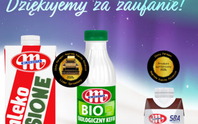 Mlekovita: 4 Produkty z laurami konkursu „Złoty Paragon – Nagroda Kupców Polskich 2026”