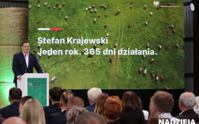 Podlaskie: Minister Stefan Krajewski podsumowuje 12 miesięcy pracy