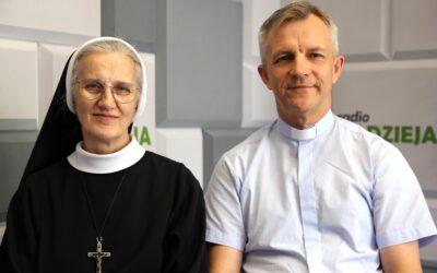 GD: S. Bonifacja Śliżewska i ks. Robert Sulich, Parafia WNMP w Ostrowi Maz.
