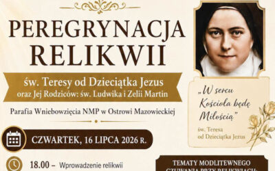 Wiara: Peregrynacja relikwii św. Teresy z Lisieux w Ostrowi Mazowieckiej