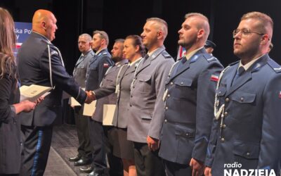 Łomża: Obchody Święta Policji w Hali Kultury