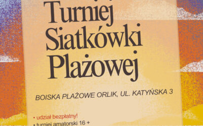 Łomża: MOSiR ogłasza zapisy na Turniej Siatkówki Plażowej