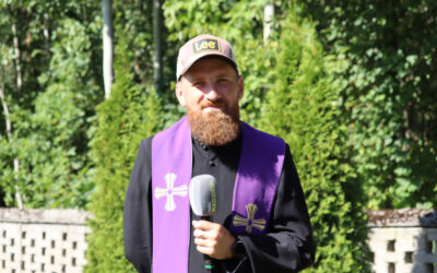 GD: Ks. Łukasz Gołaszewski, przewodnik 42. Łomżyńskiej Pieszej Pielgrzymki na Jasną Górę