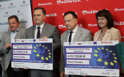 Ostrołęka: Dotacja z Funduszy Europejskich na powstanie Centrum Usług Społecznych