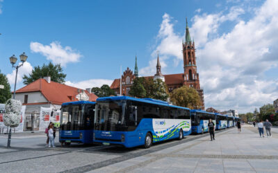 Podlaskie: 14 autobusów elektrycznych trafiło do PKS Nova