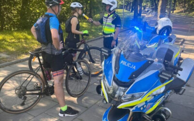 Region: Na mazowieckich drogach trwa akcja „Bezpieczny przejazd rowerowy”