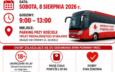 Grajewo: Strażacy zachęcają do oddawania krwi. Najbliższa okazja już w sobotę!