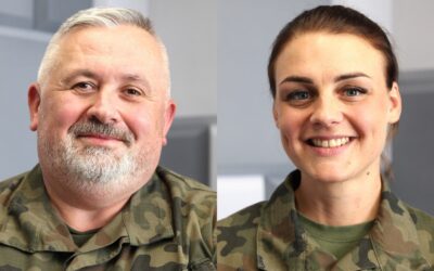 GD: płk Paweł Gałązka, kpt. Natalia Fiedoruk, 18. Łomżyński Pułk Logistyczny