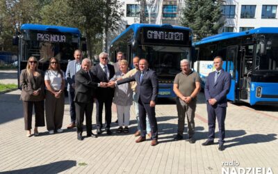 Podlaskie: 14 autobusów elektrycznych zasiliło PKS Nova
