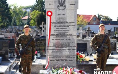 Łomża: Odnowiono pomnik upamiętniający dowódców Armii Krajowej