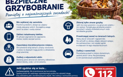 Region: Pamiętajmy o zasadach bezpiecznego grzybobrania