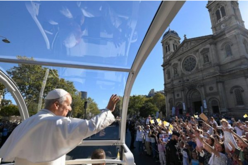Papież we Francji