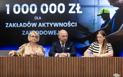 Podlaskie: Milion złotych dla Zakładów Aktywności Zawodowej
