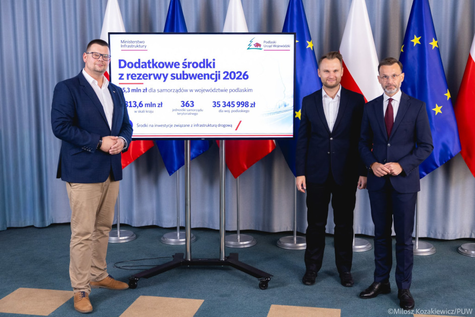 Podlaskie subwencja
