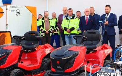 Łomża: MPGKiM z nowoczesnym sprzętem. Maszyny pomogą w codziennej pracy