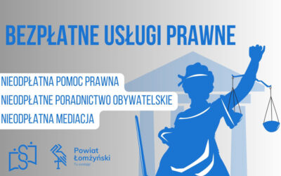 Powiat Łomżyński: Konkurs ofert na realizację nieodpłatnej pomocy prawnej
